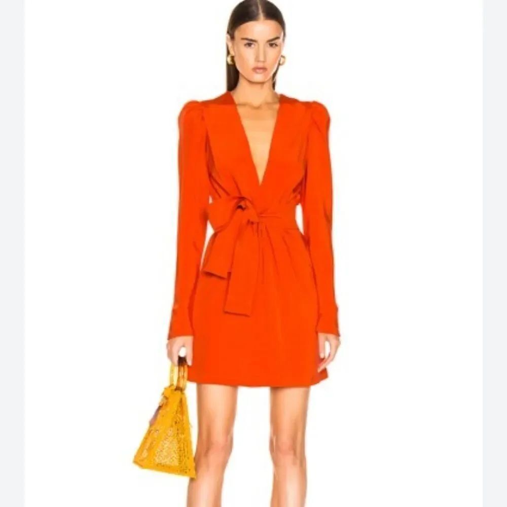 SILVIA TCHERASSI Silk Octavia Dress-WW5
NO BELT